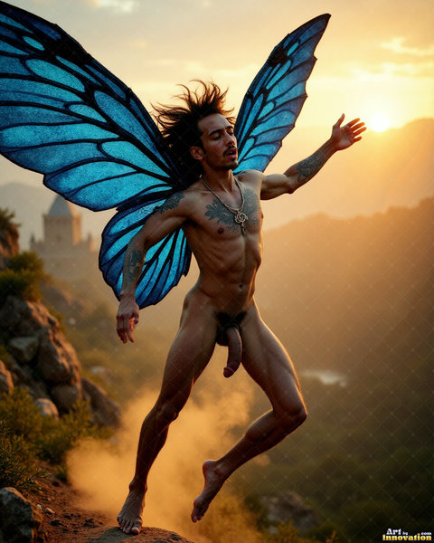 Male Fairies - NSFW - AI Fantasy Art