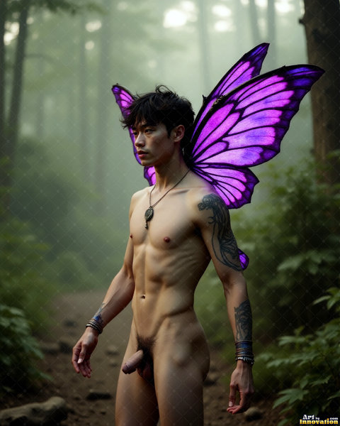 Male Fairies - NSFW - AI Fantasy Art