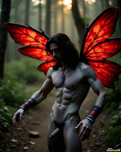 Male Fairies - NSFW - AI Fantasy Art