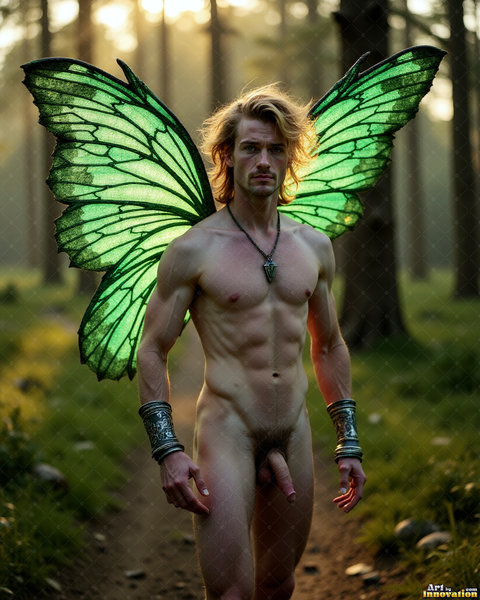 Male Fairies - NSFW - AI Fantasy Art