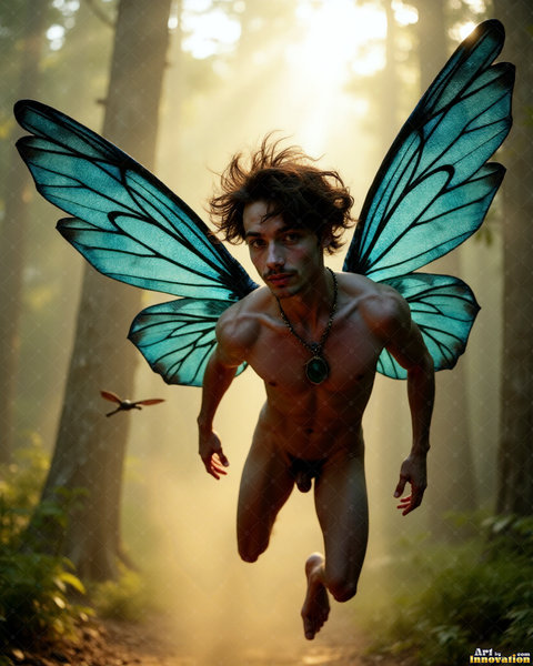 Male Fairies - NSFW - AI Fantasy Art