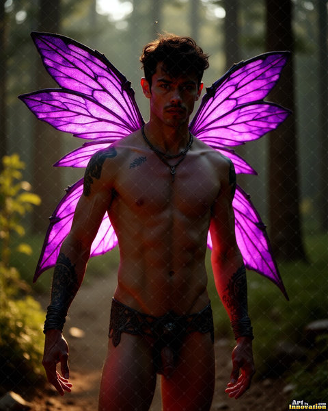 Male Fairies - NSFW - AI Fantasy Art