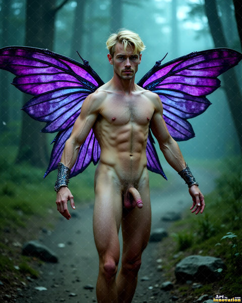 Male Fairies - NSFW - AI Fantasy Art