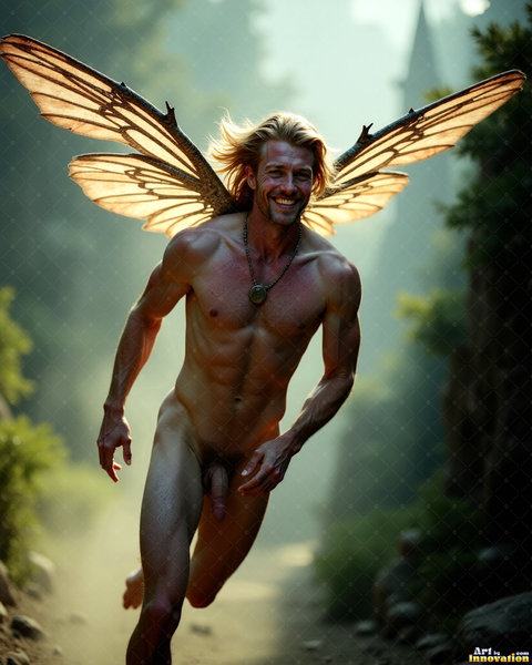 Male Fairies - NSFW - AI Fantasy Art