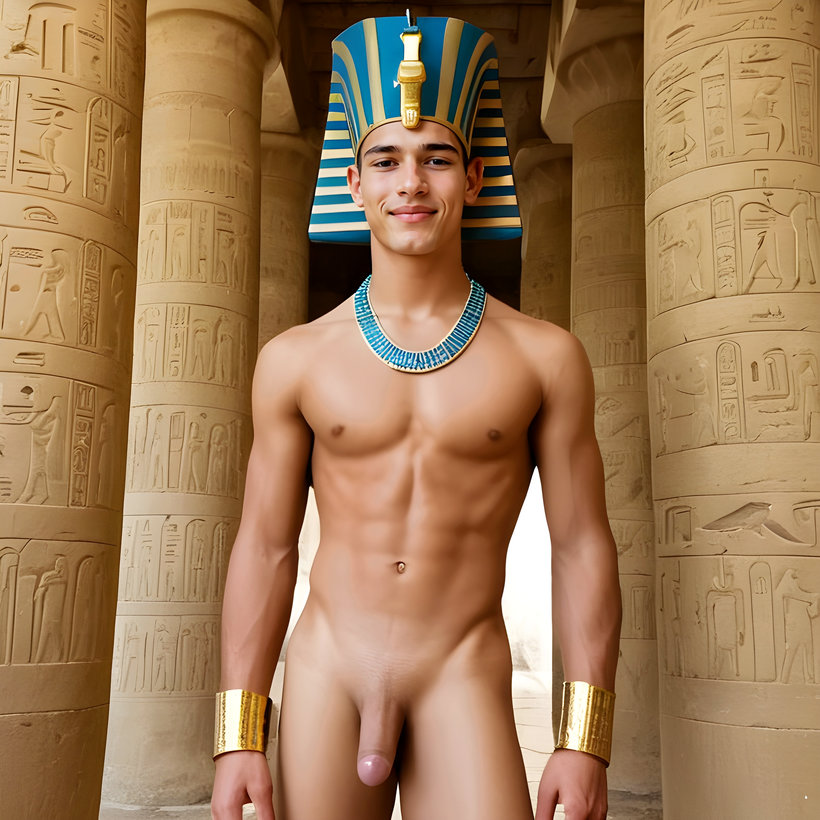 King Tutankhamun - AI History Art