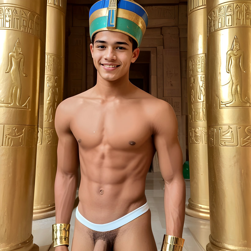 King Tutankhamun - AI History Art