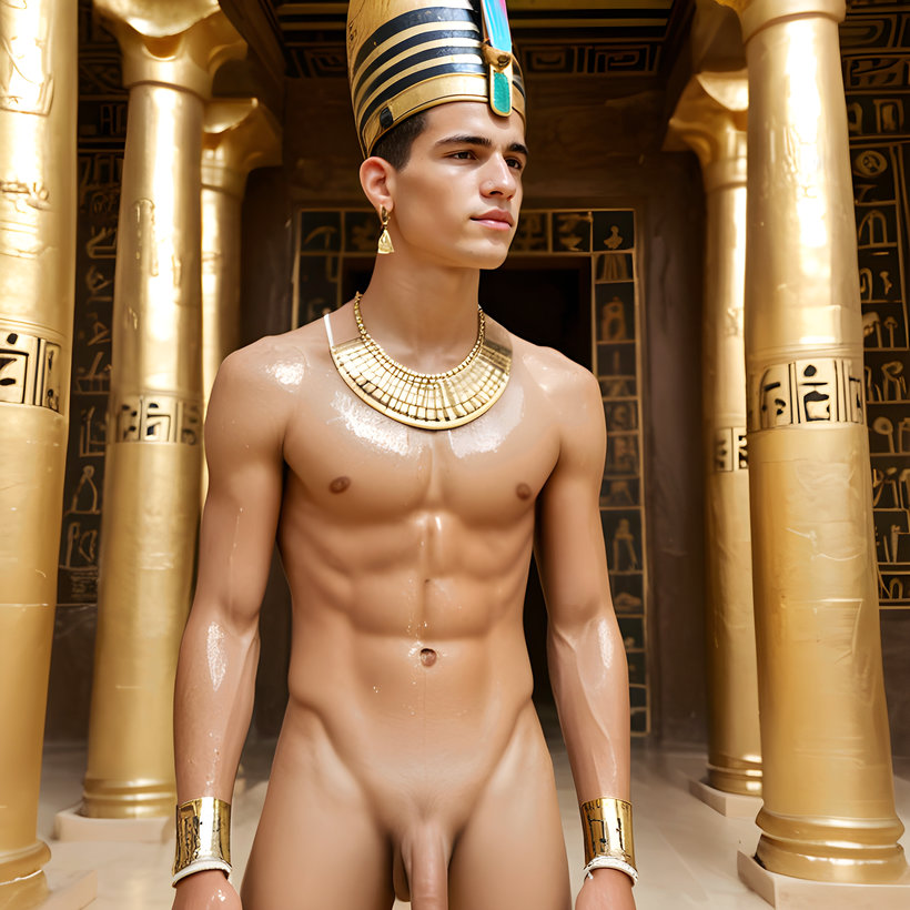 King Tutankhamun - AI History Art