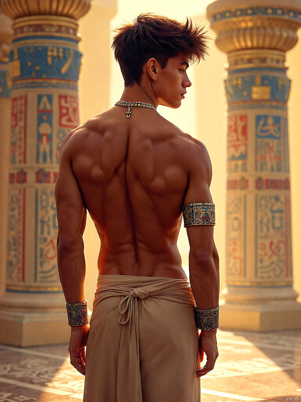 King Tutankhamun - AI History Art