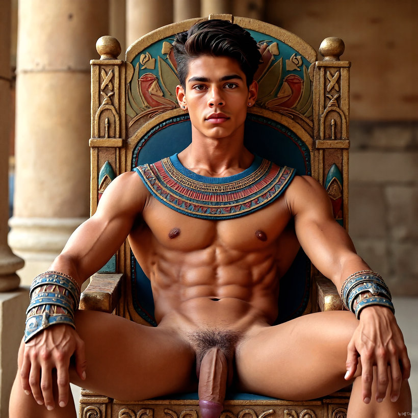 King Tutankhamun - AI History Art
