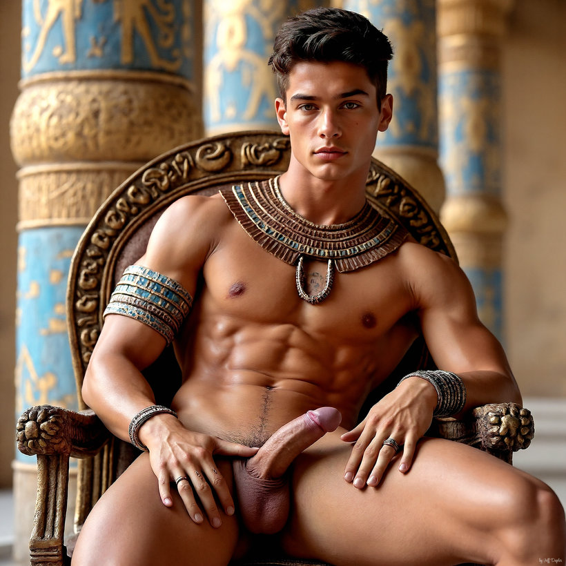 King Tutankhamun - AI History Art