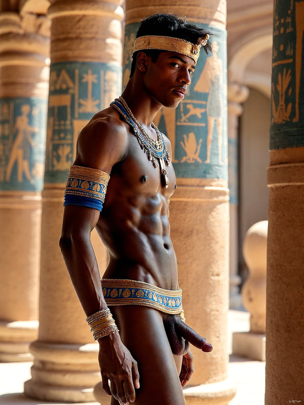 King Tutankhamun - AI History Art