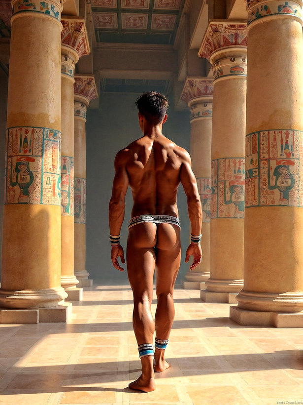 King Tutankhamun - AI History Art