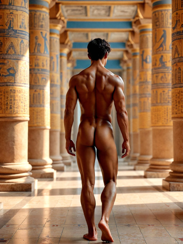 King Tutankhamun - AI History Art