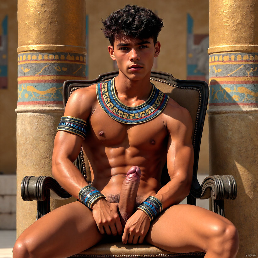 King Tutankhamun - AI History Art