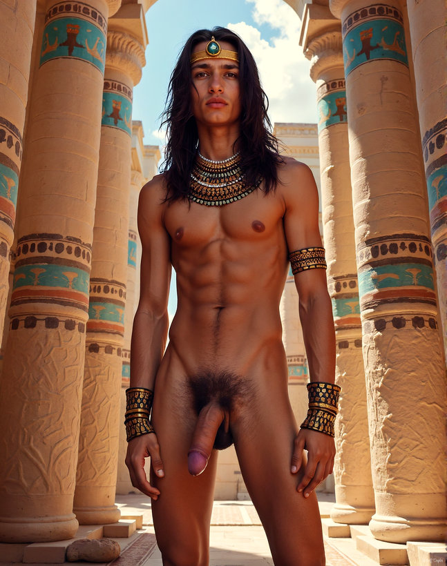 King Tutankhamun - AI History Art