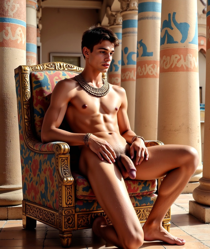 King Tutankhamun - AI History Art