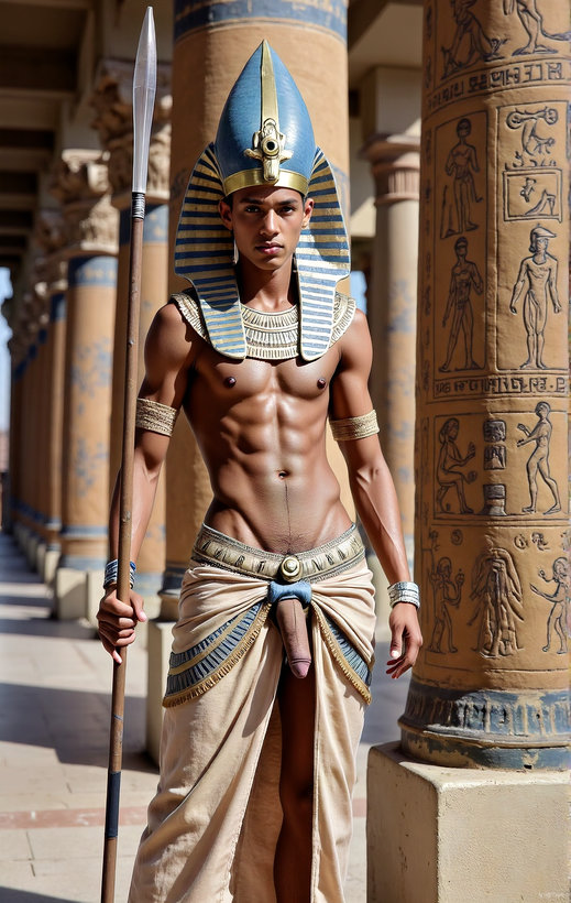 King Tutankhamun - AI History Art