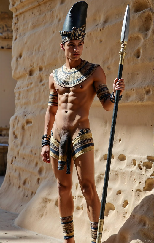 King Tutankhamun - AI History Art