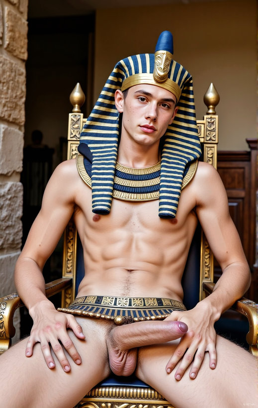 King Tutankhamun - AI History Art