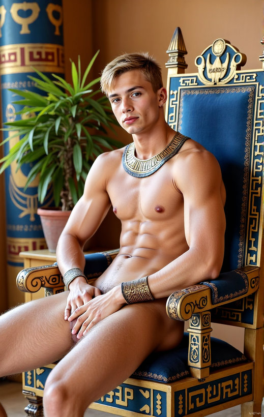 King Tutankhamun - AI History Art