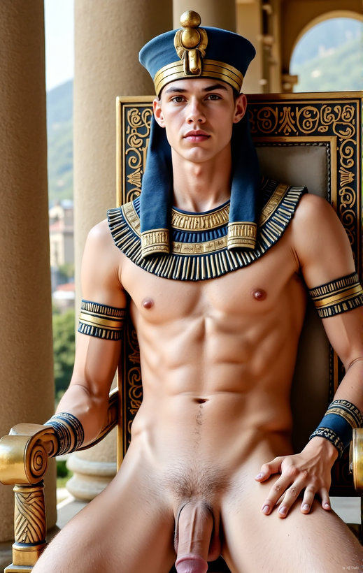 King Tutankhamun - AI History Art