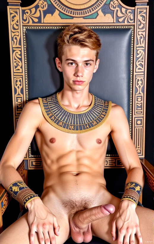 King Tutankhamun - AI History Art