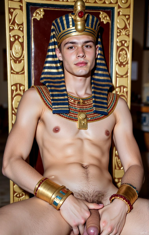 King Tutankhamun - AI History Art