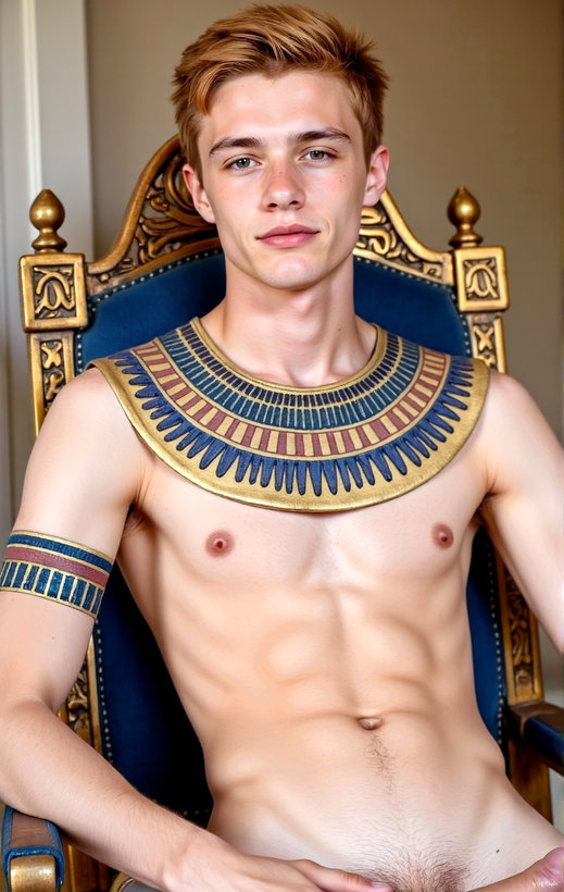 King Tutankhamun - AI History Art