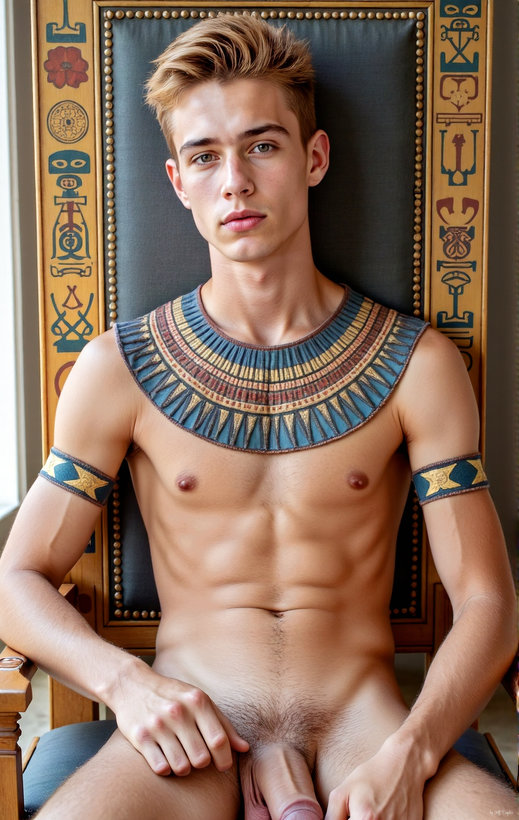 King Tutankhamun - AI History Art