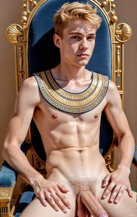 King Tutankhamun - AI History Art