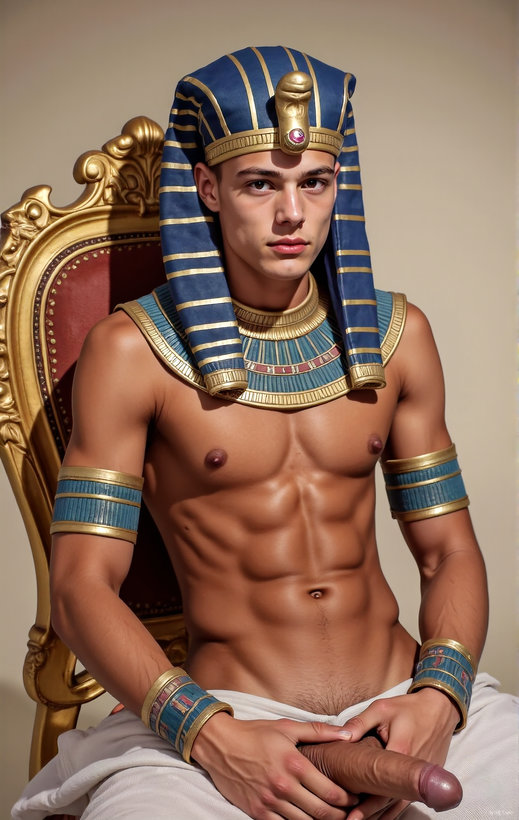 King Tutankhamun - AI History Art