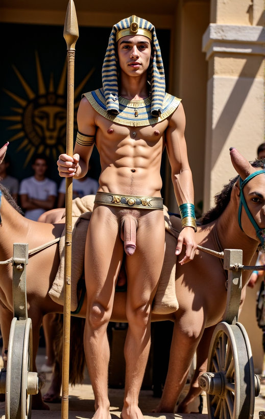 King Tutankhamun - AI History Art