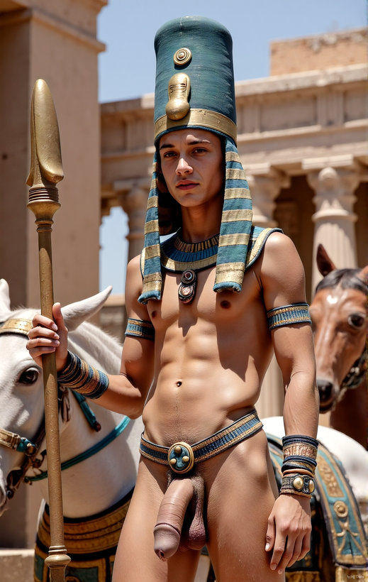 King Tutankhamun - AI History Art
