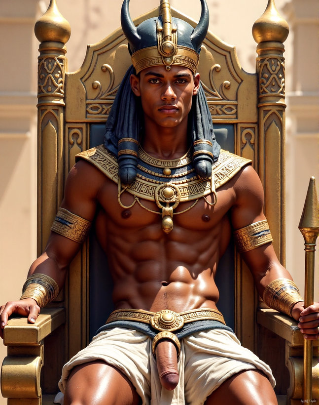 King Tutankhamun - AI History Art