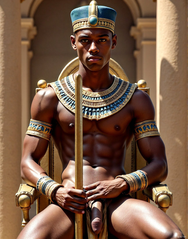 King Tutankhamun - AI History Art