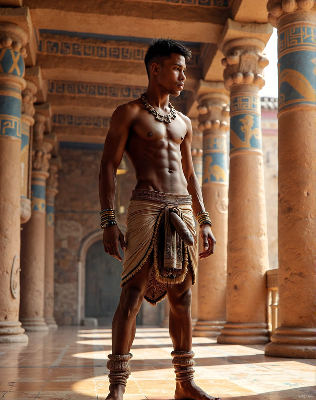 King Tutankhamun - AI History Art
