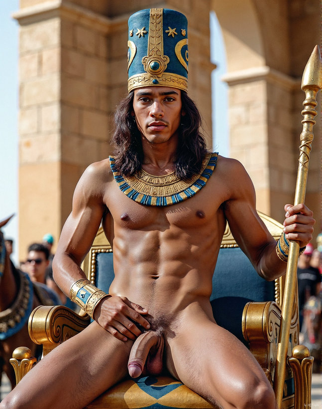 King Tutankhamun - AI History Art