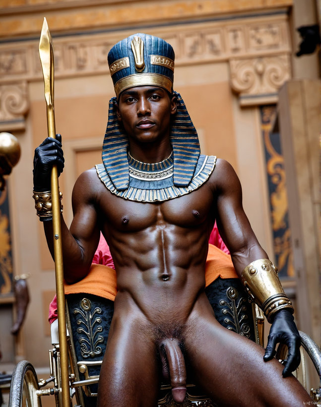 King Tutankhamun - AI History Art