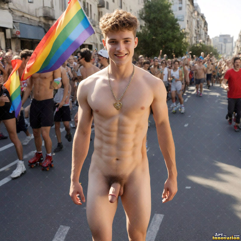 Wings of Pride NSFW - AI LGBTQ Fantasy Art