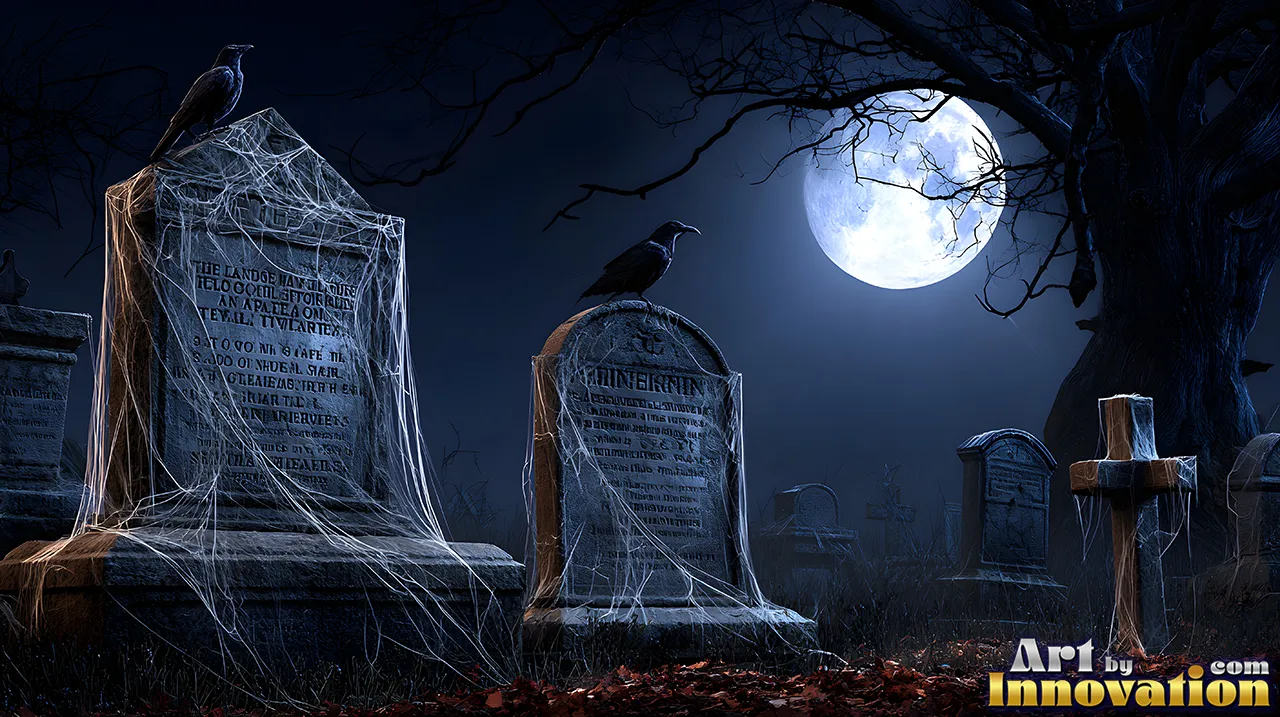 Haunted Graveyard Backgrounds