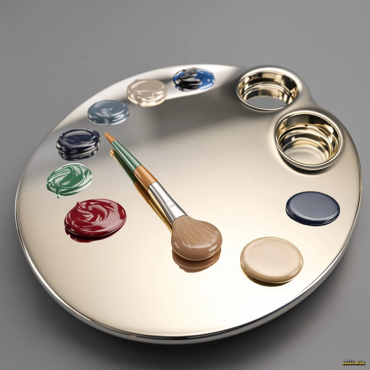 Painter Palette Digital Design