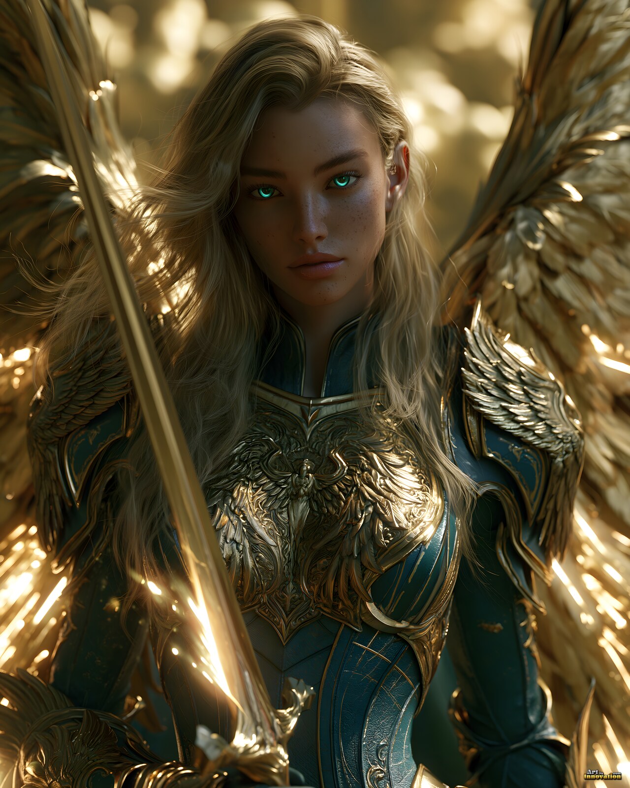 Holy Divine Female Angels