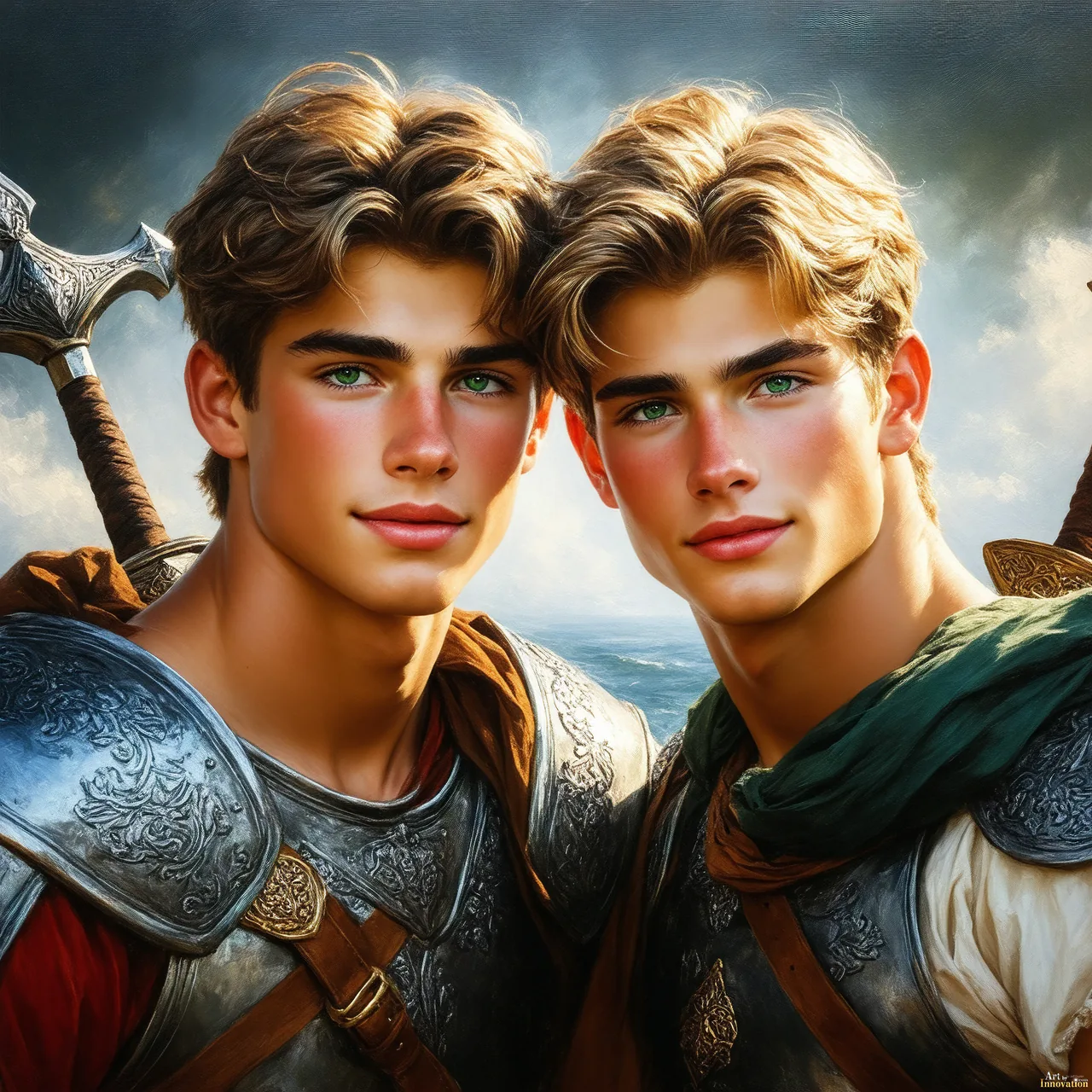 Warriors in Love Art Gallery