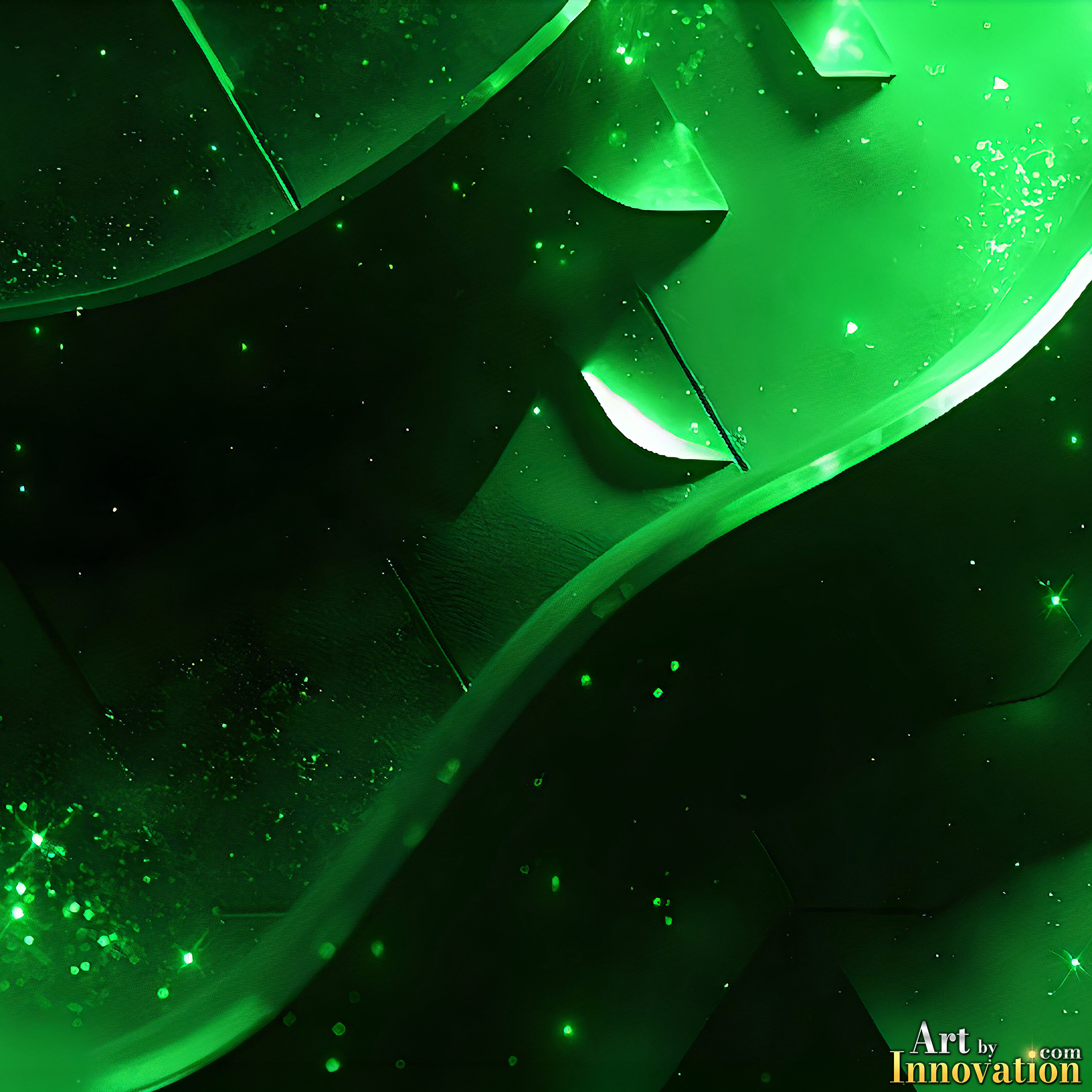 Modern abstract desktop wallpaper background in UHD, AI-generated art by Art by Innovation
